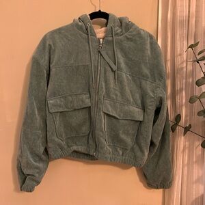 Ashley By 26 International Green Corduroy Jacket